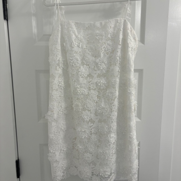 Zimmermann Raie Lace Flower Mini Dress - Picture 6 of 12